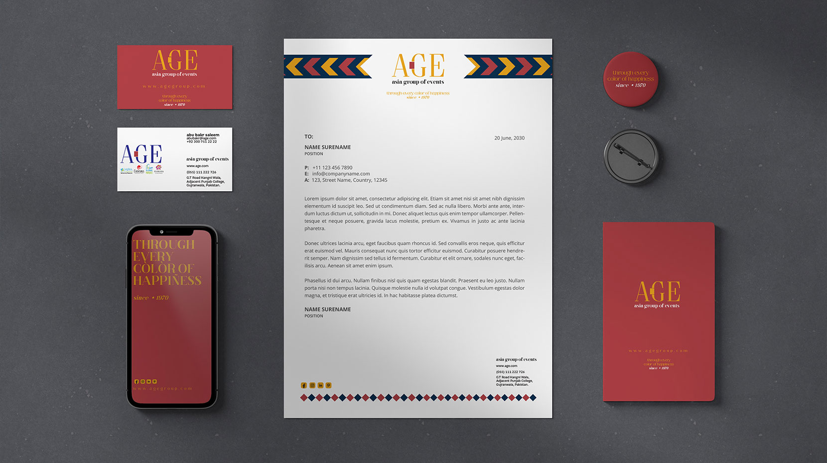 Age Group Events & Wedding