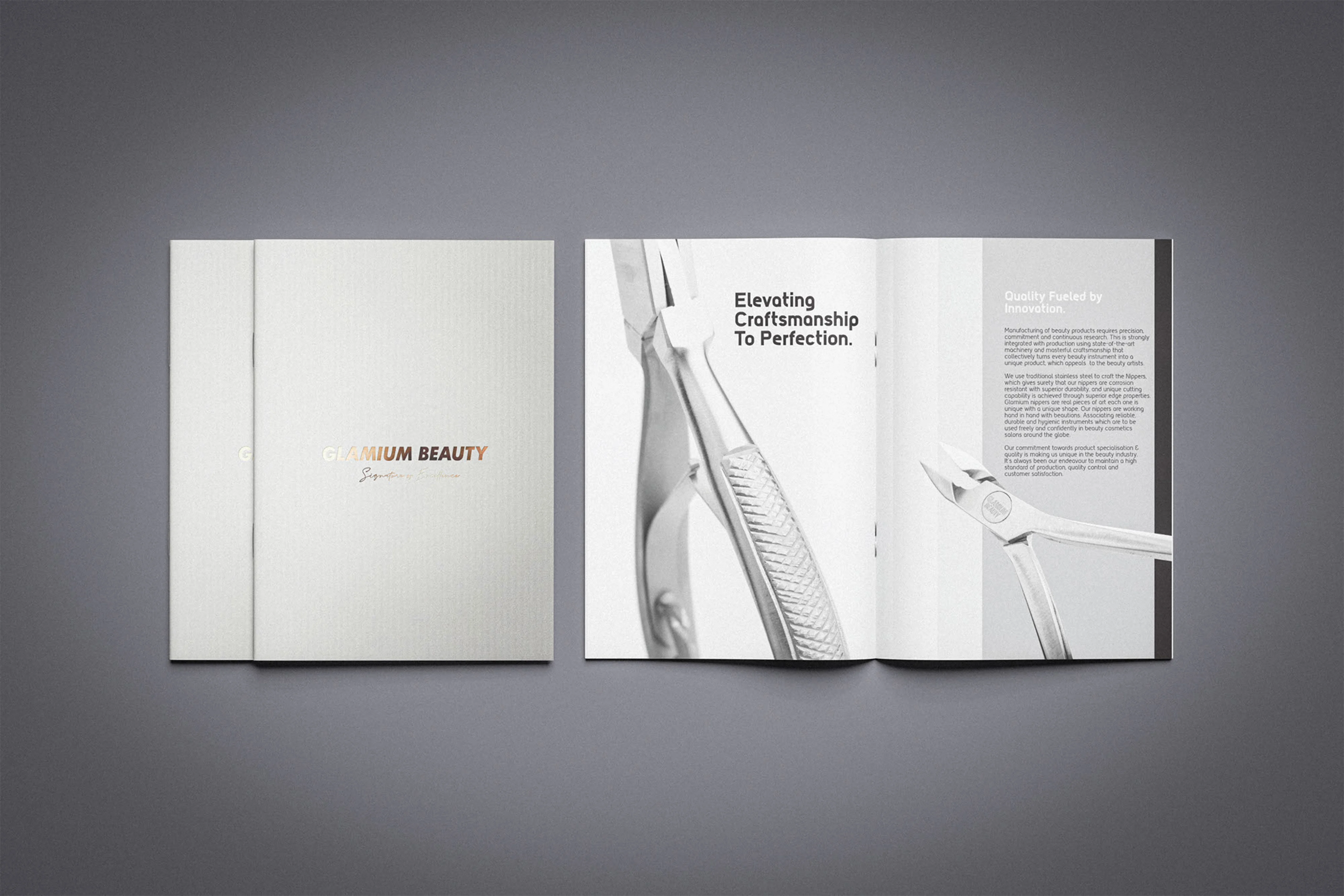 Glamium Beauty | Product Catalog |A4 Brochure