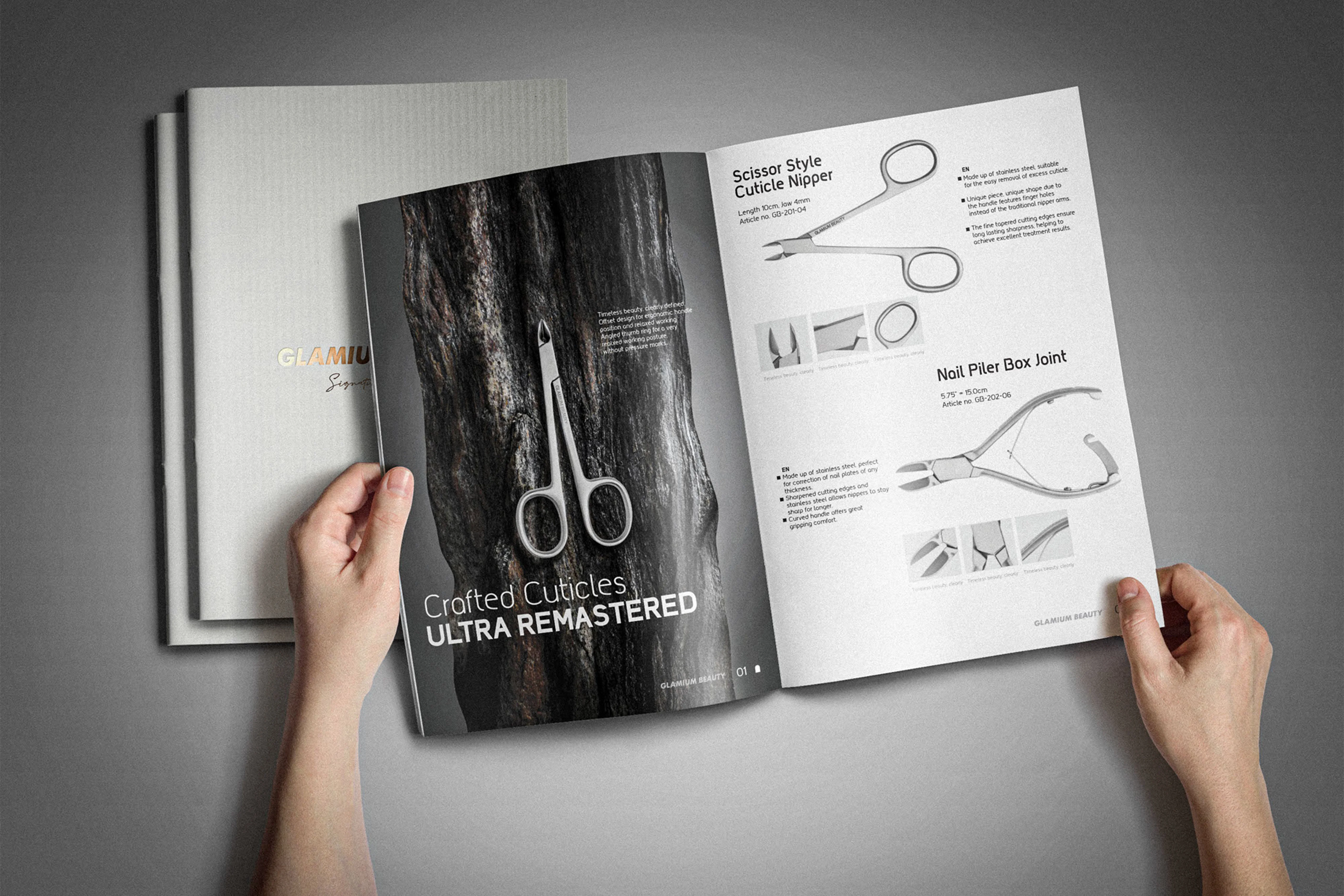 Glamium Beauty | Product Catalog |A4 Brochure