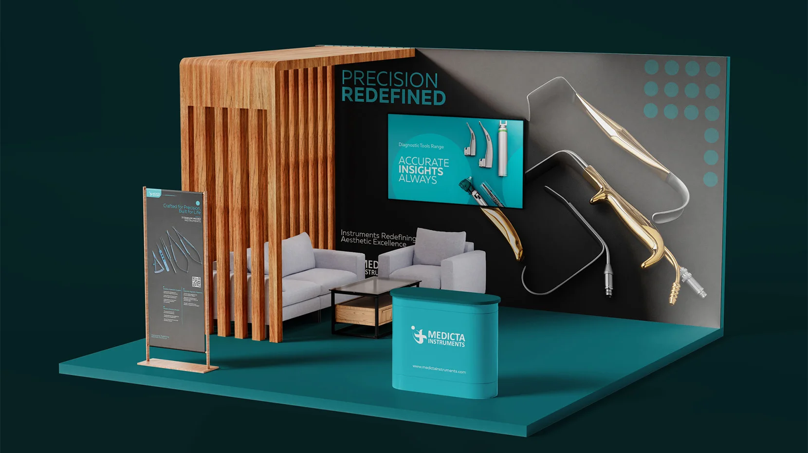 Medicta Exhibition Booth | Posters