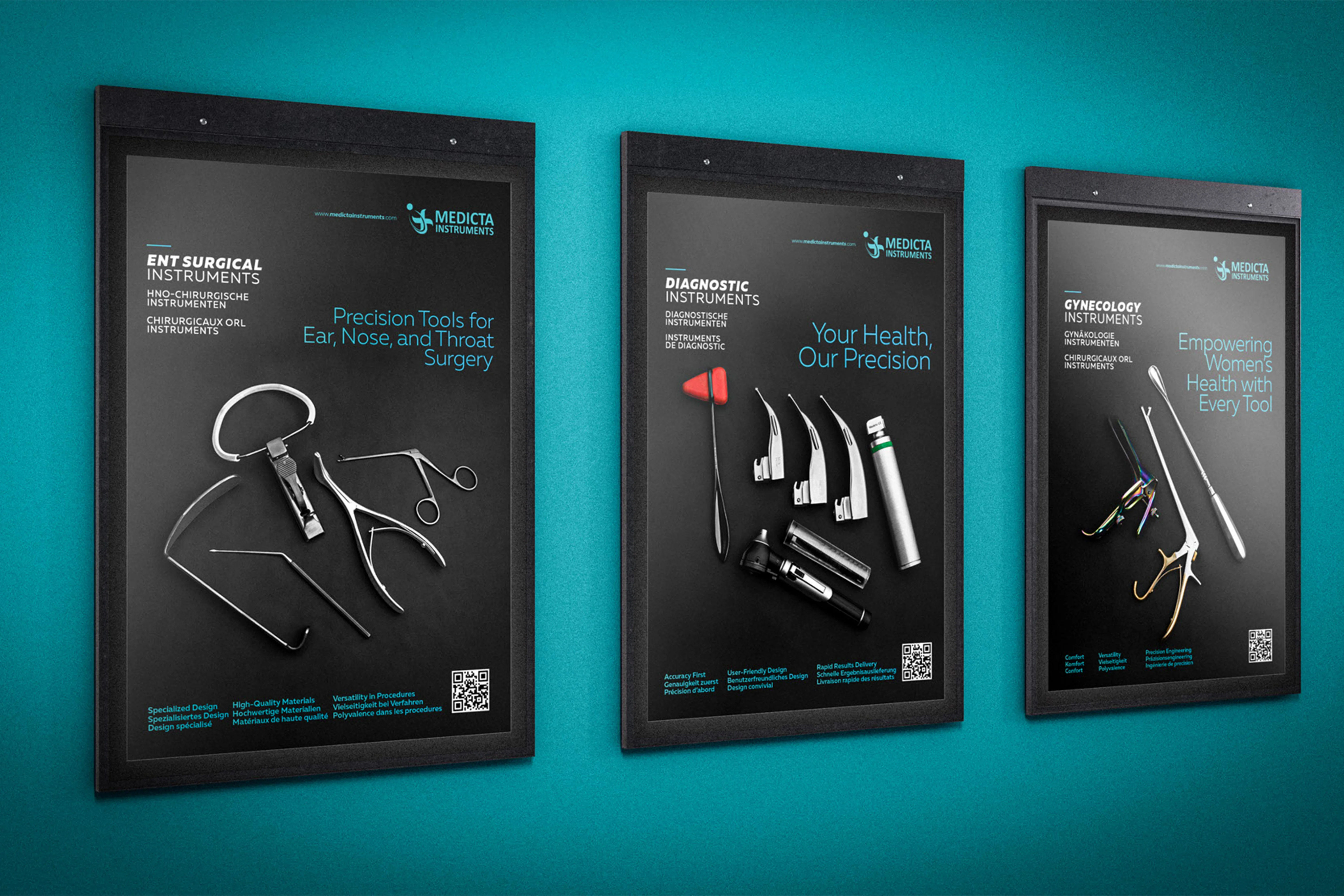 Medicta Exhibition Booth | Posters