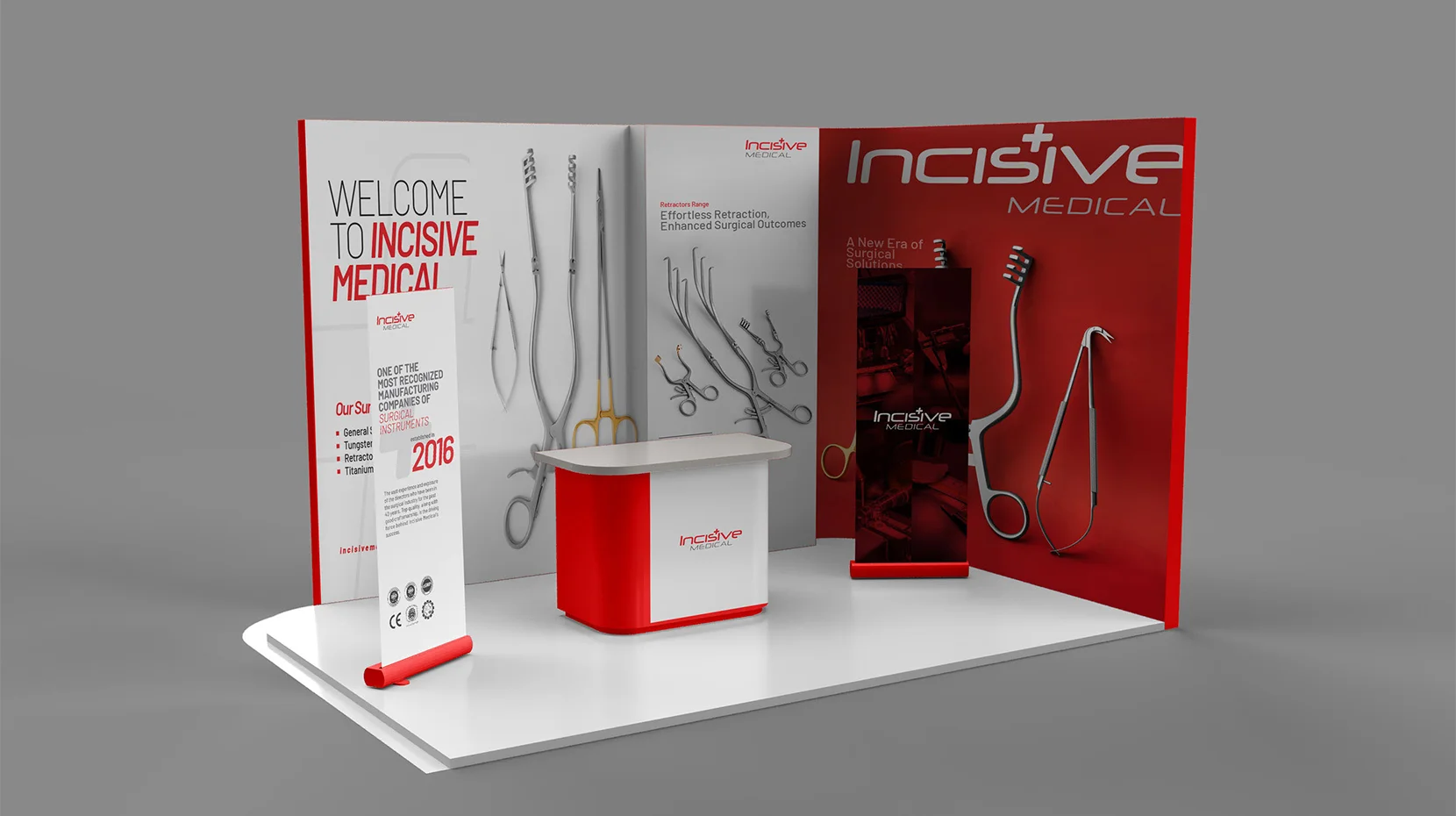 Incisive Medical Exhibition Booth | Posters