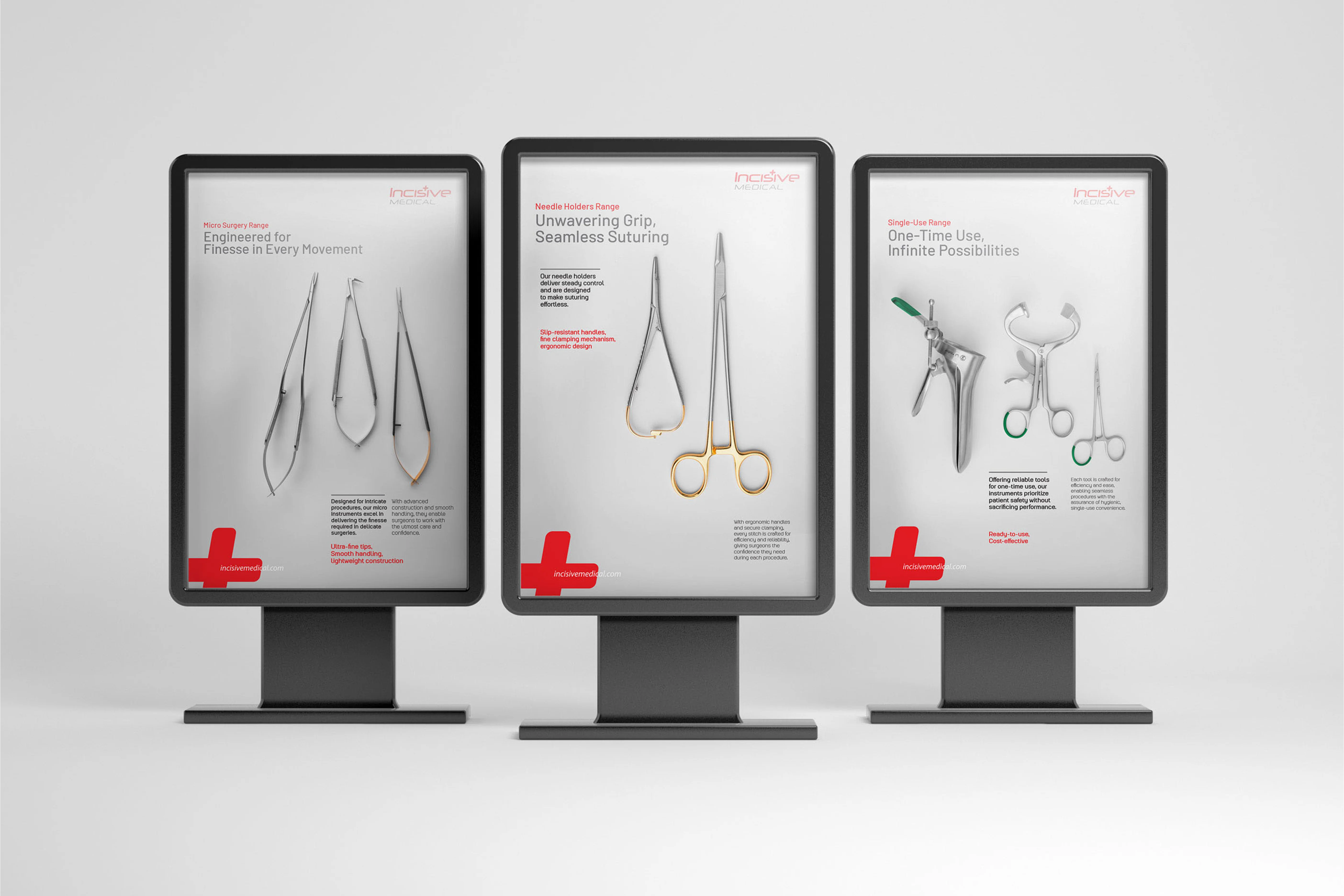 Incisive Medical Exhibition Booth | Posters