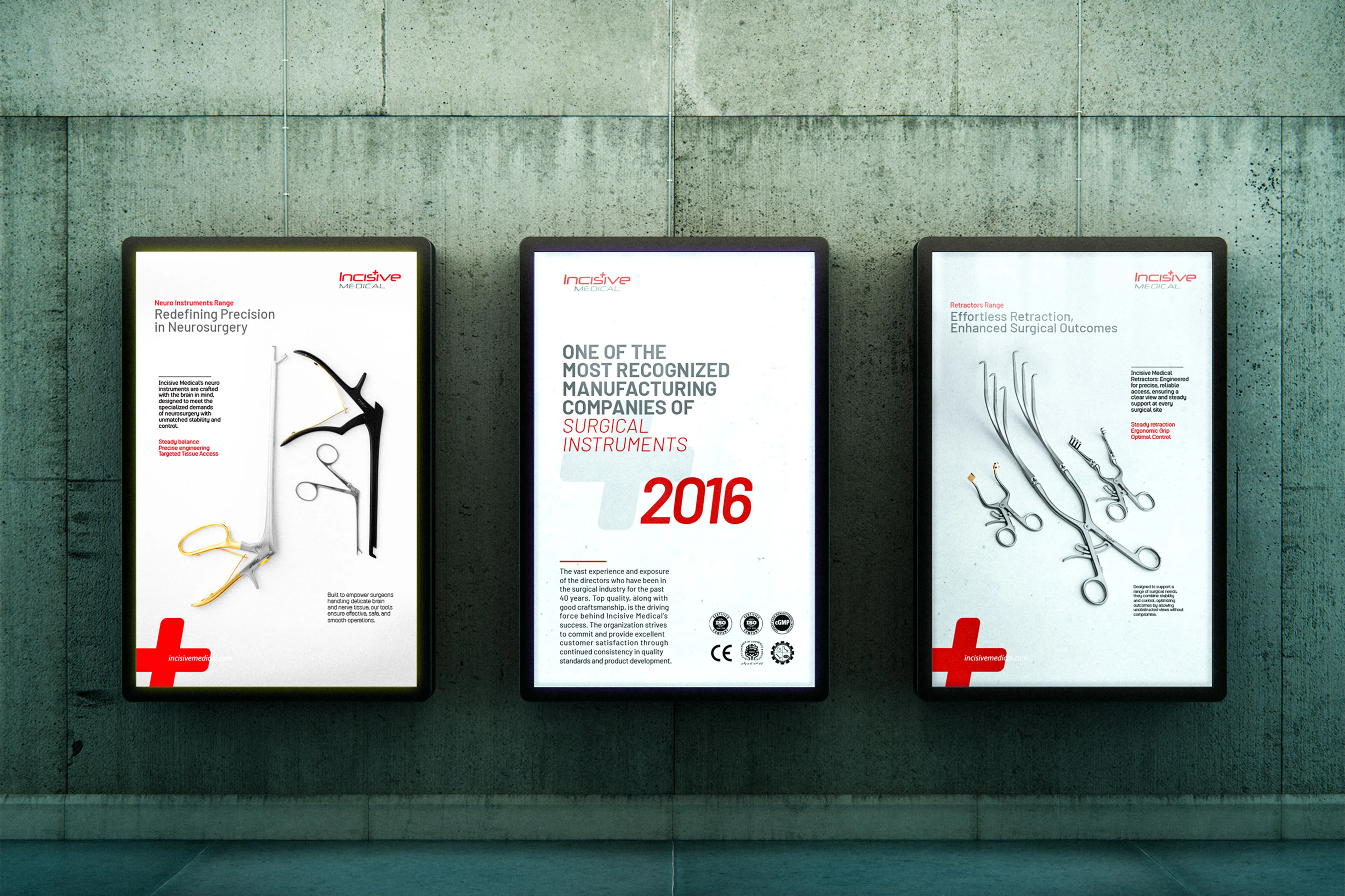 Incisive Medical Exhibition Booth | Posters