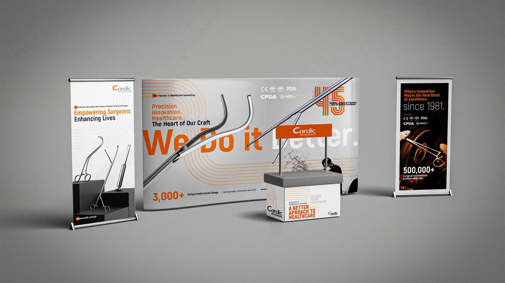 Cardic Instruments Exhibition Booth | Posters