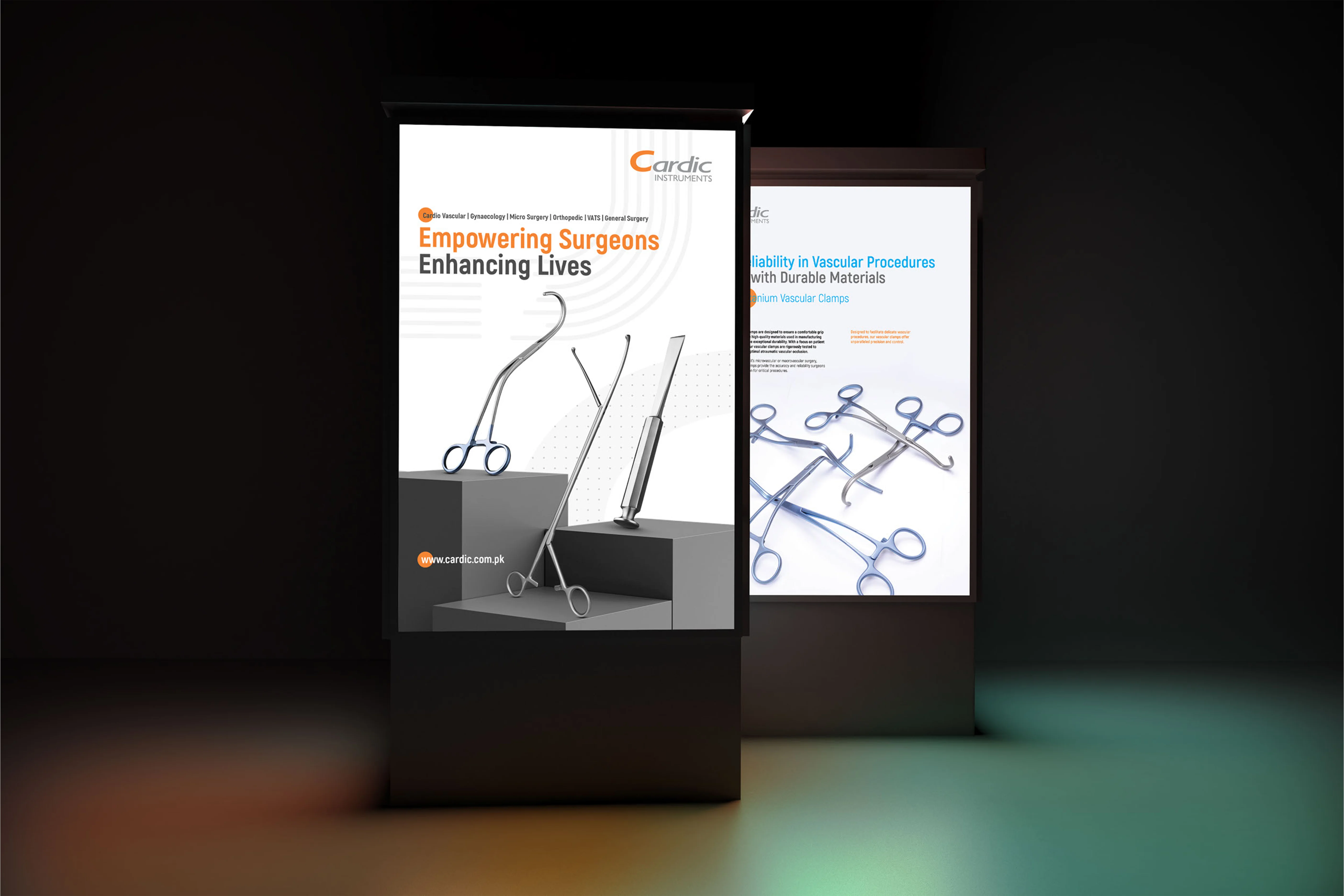 Cardic Instruments Exhibition Booth | Posters