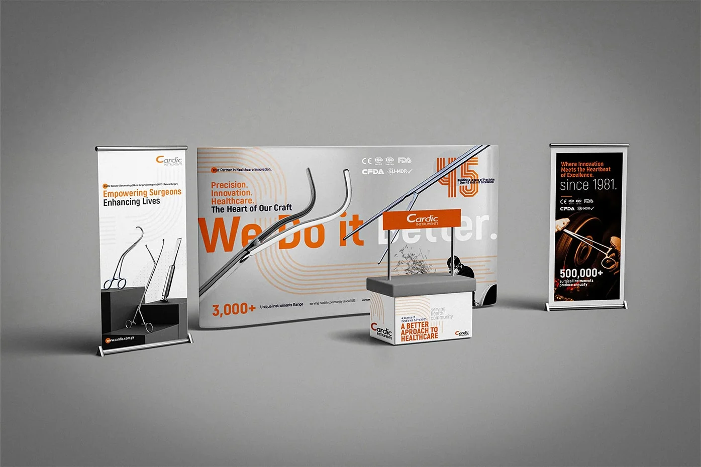 Cardic Instruments Exhibition Booth | Posters