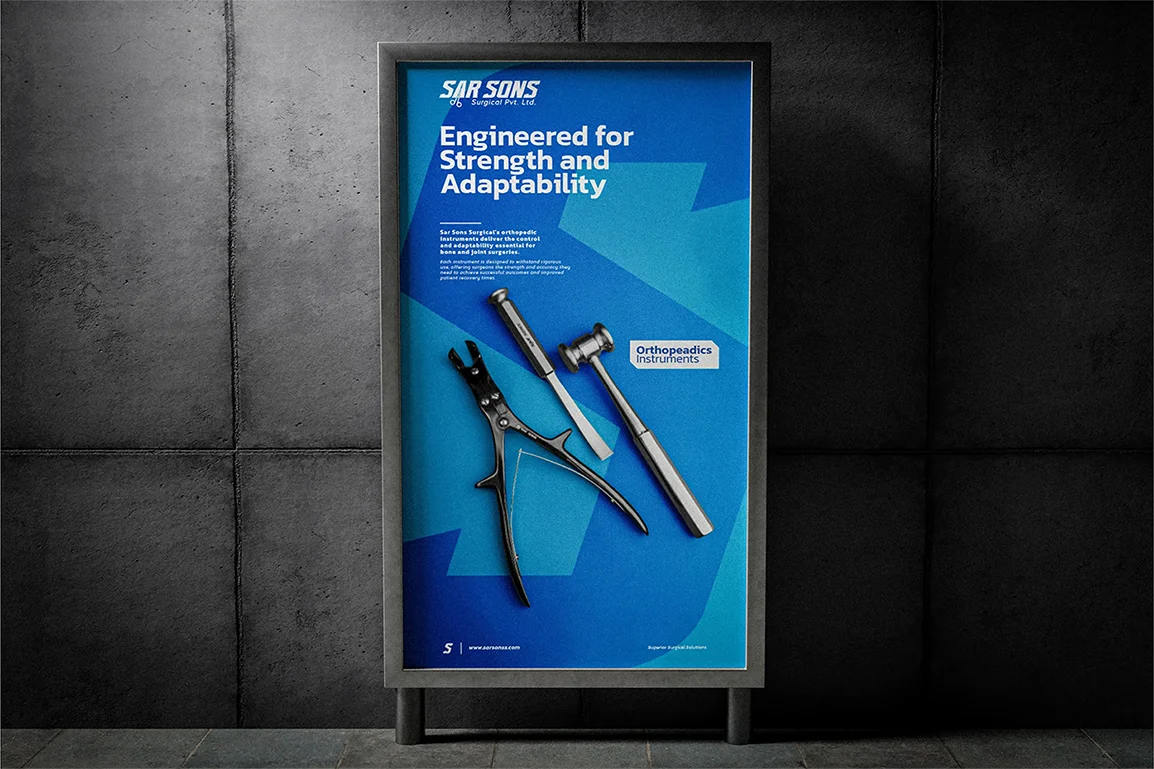 Sarsons Surgical Exhibition Booth | Posters