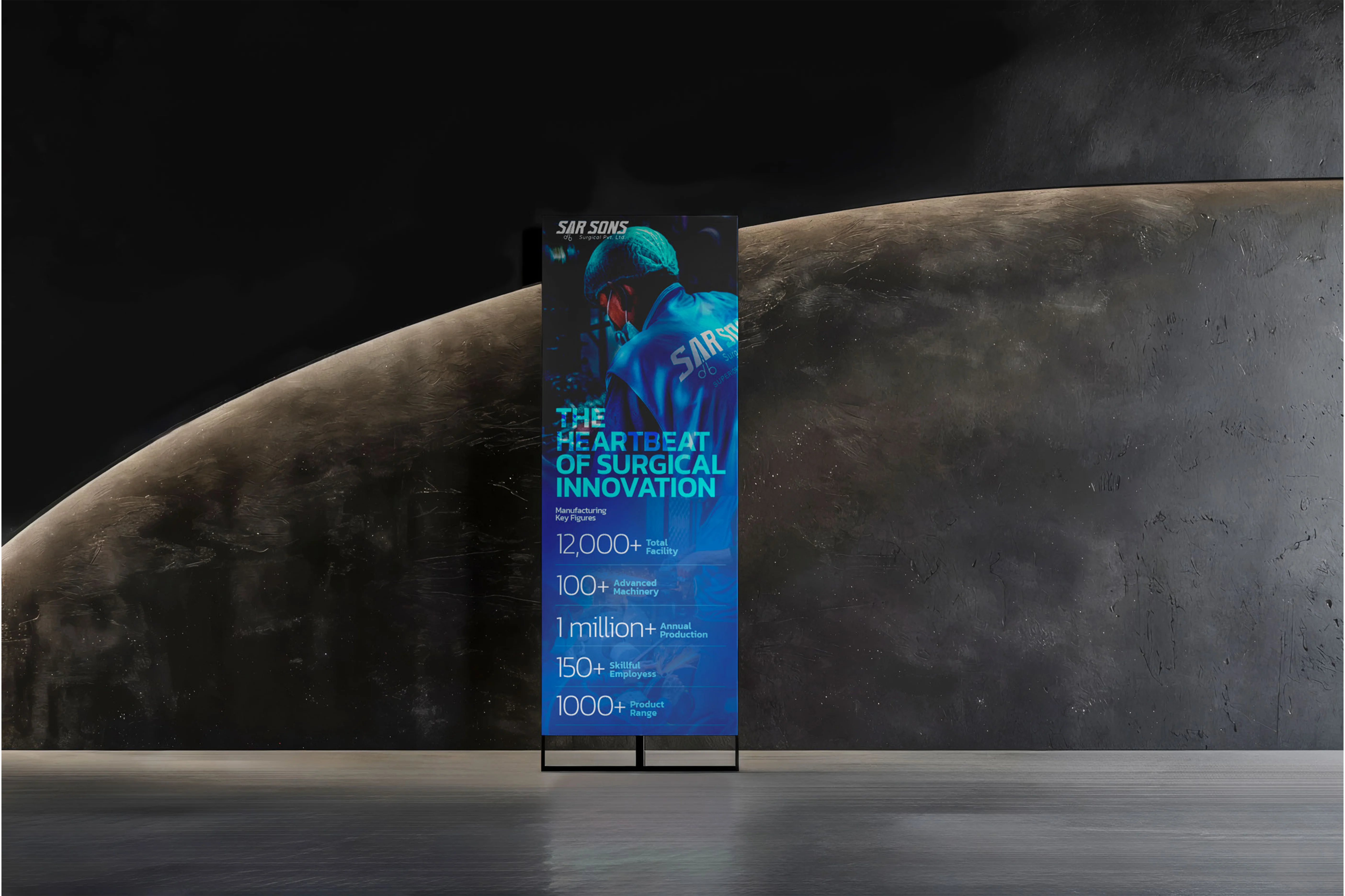 Sarsons Surgical Exhibition Booth | Posters