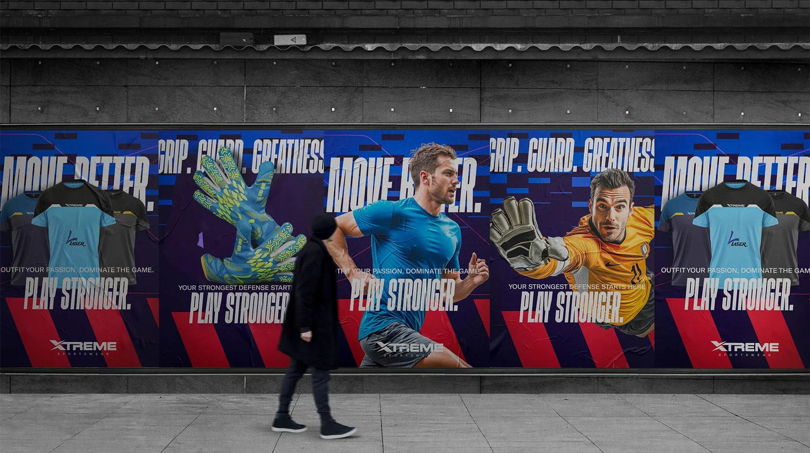 Laser Sports Exhibition Booth – Posters