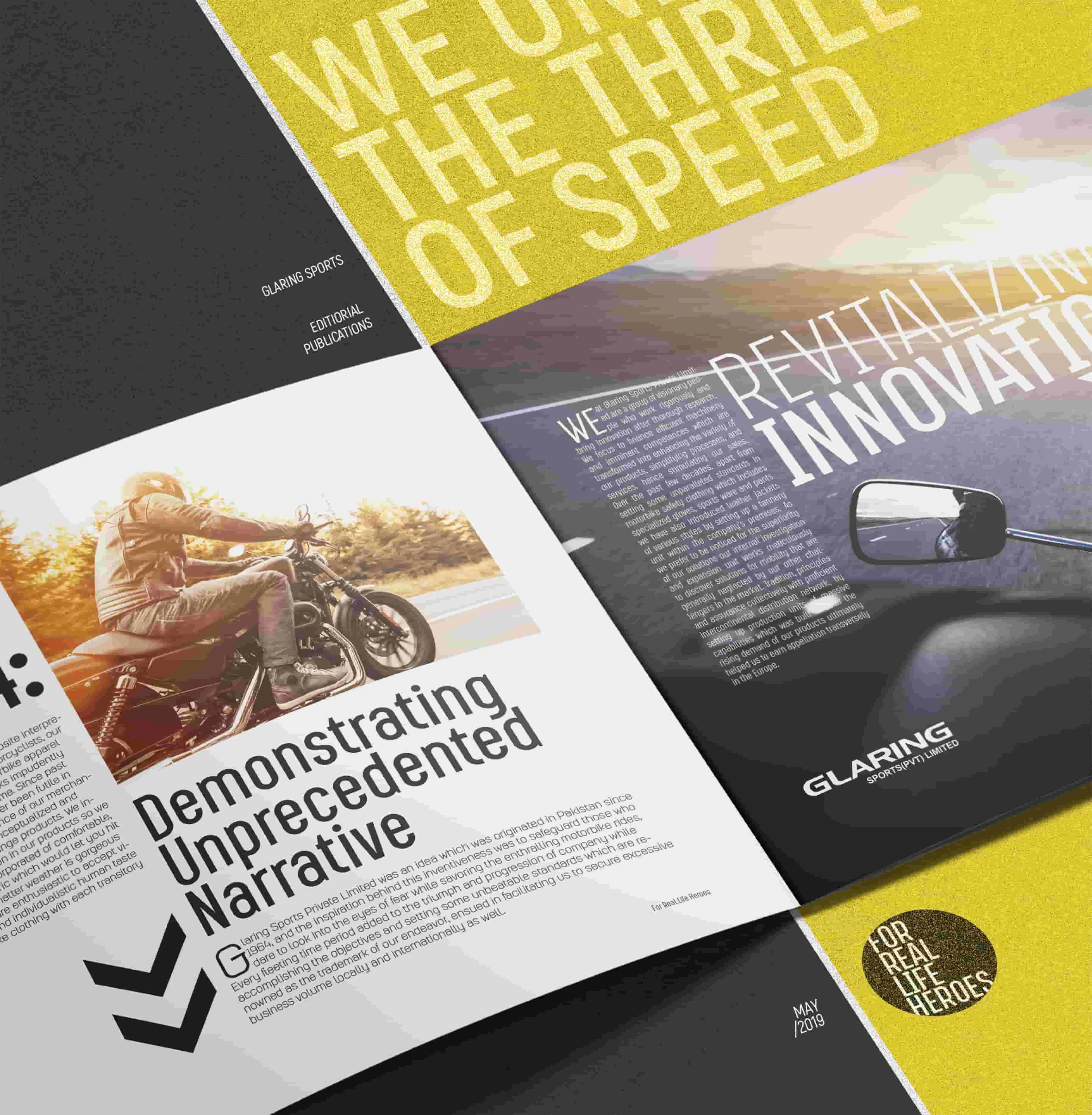 Glaring Sports Catalog