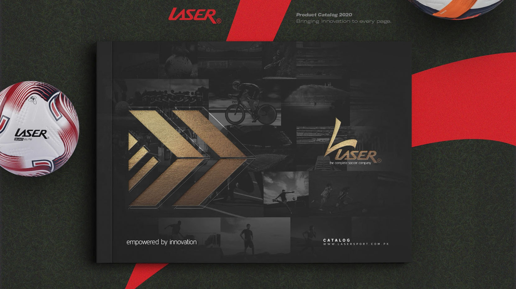 Laser Sports Catalog | Photography | 3D Visualization