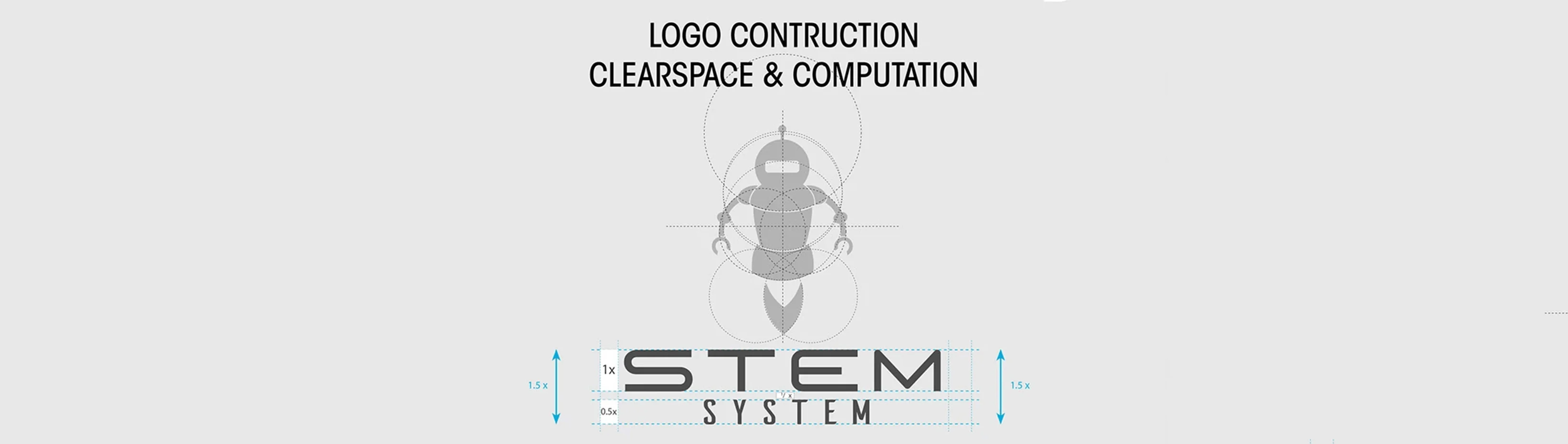 Logo & Branding For Education System with guidelines.