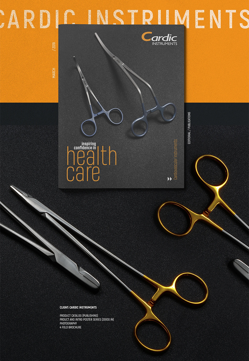 Cardic Instruments Catalog and Poster Series 2019