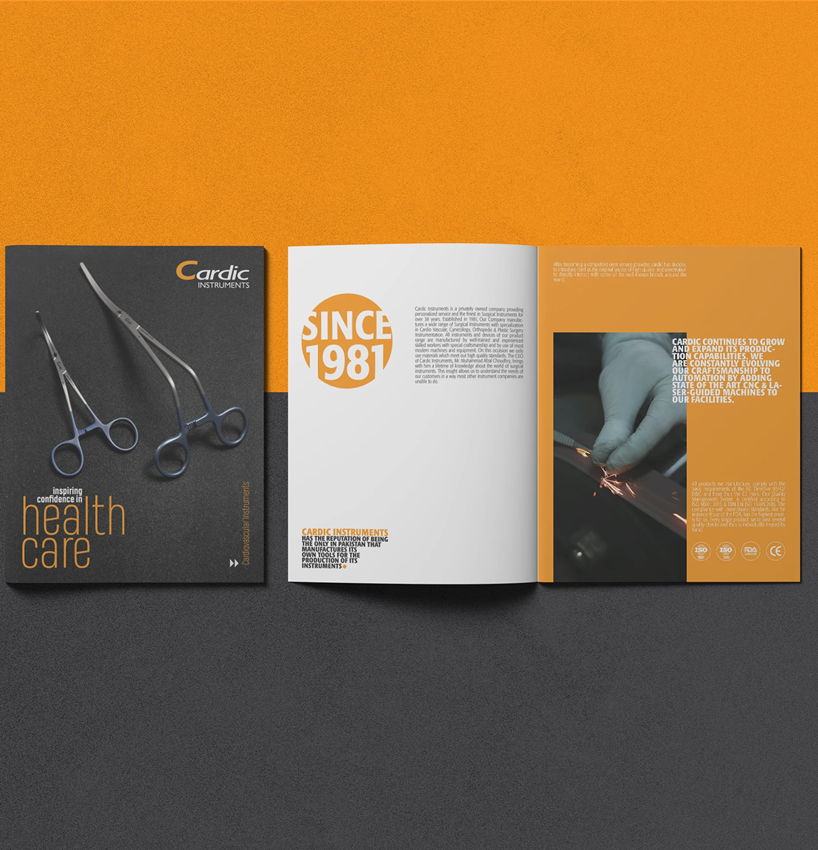 Cardic Instruments Catalog and Poster Series 2019