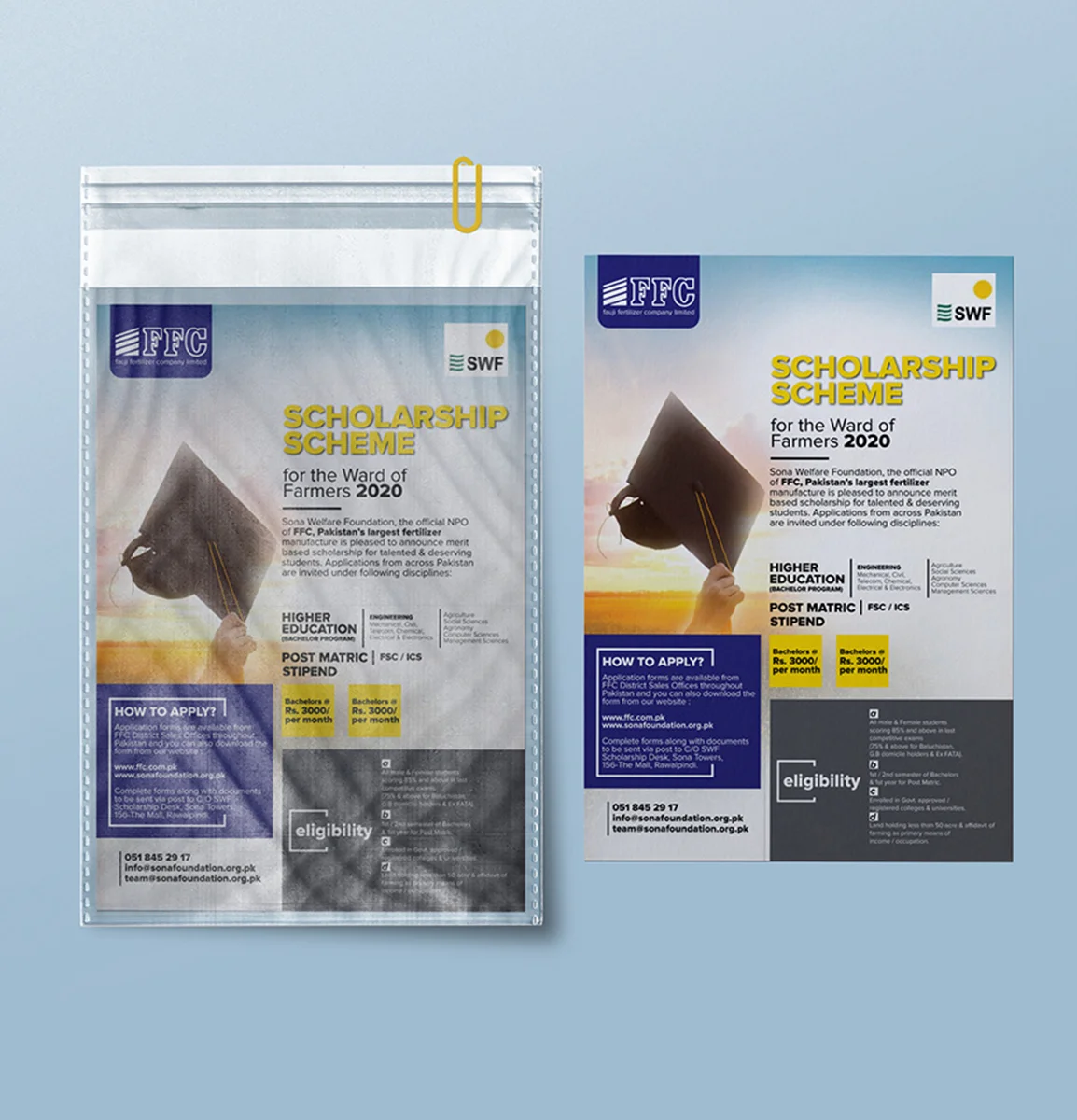 FFC Scholarship Flyer Design